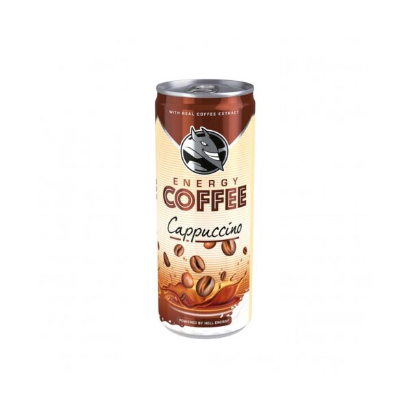 Energy Coffee Cappuccino 250mL, Hell