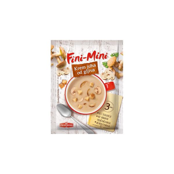 Fini-Mini Krem juha od gljiva 20g, Podravka