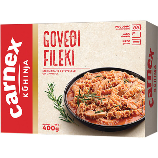 Goveđi fileki (tripice) 400g, Carnex