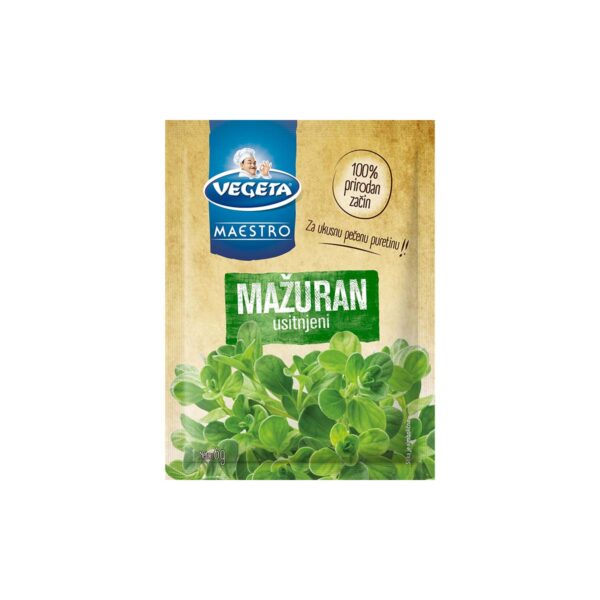 Vegeta Maestro Mažuran usitnjeni 6g, Podravka