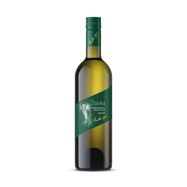 Vino kvalitetno bijelo Žilavka 1L, Podrumi Andrija