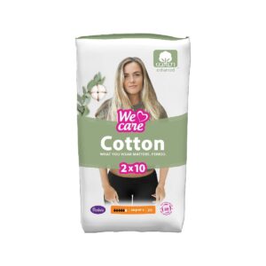 We care Cotton sensitive hig. ulošci super+ duo 20/1, Violeta