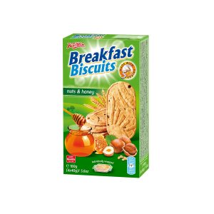 Breakfast biscuits - Nuts & Honey 160g, Koestlin