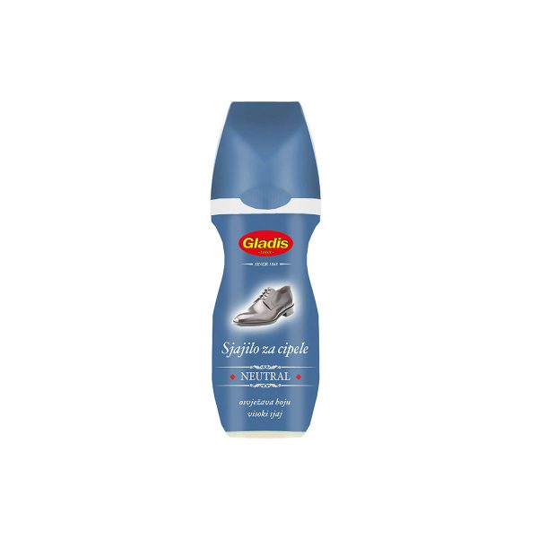 Gladis Sjajilo za cipele sa spužvicom-neutral 75mL
