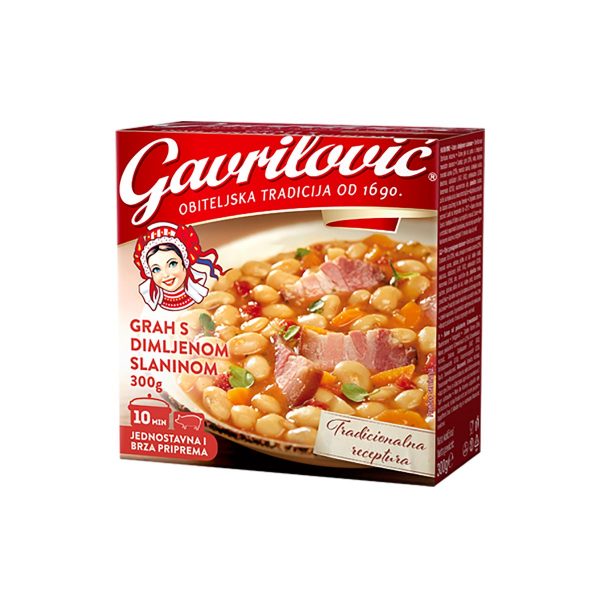 Grah s dimljenom slaninom 300g, Gavrilović