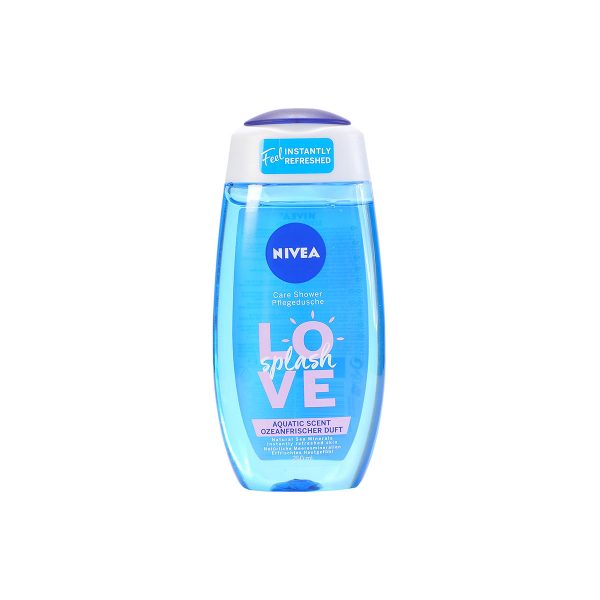 Nivea Love Splash, gel za tuš. s morskim mineralima 250mL