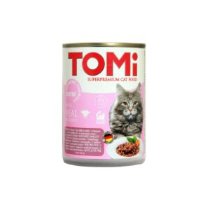 Tomi konzerva za mačke teletina 400g