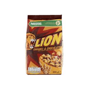 Lion žitne pahuljice caramel&chocolate 250g, Nestlé