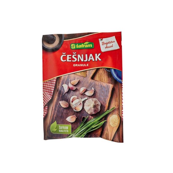 Češnjak granule 30g, Šafram