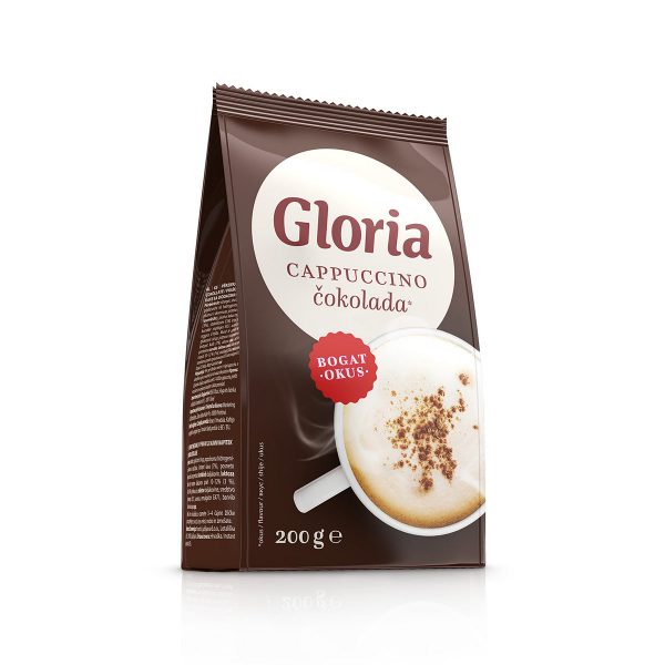 Gloria Cappuccino čokolada 200g, Franck