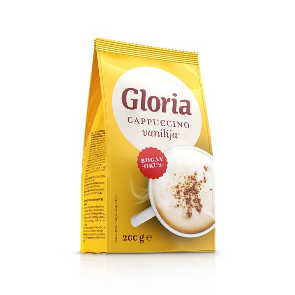 Gloria Cappuccino vanilija 200g, Franck