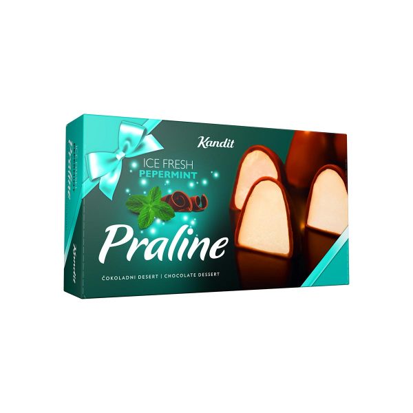Praline Ice fresh pepermint 280g, Kandit