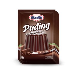 Puding okus čokolade 172g, Bonito 3+1 GRATIS