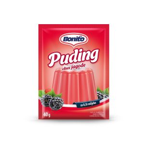 Puding okus jagode 40g, Bonito