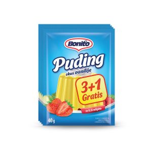 Puding okus vanilije 160g, Bonito 3+1 GRATIS