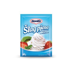 Šlag pjena - priprema s mlijekom 40g, Bonito
