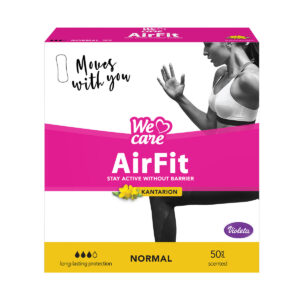 We Care Air Fit dnevni ulošci normal kantarion 50/1, Violeta