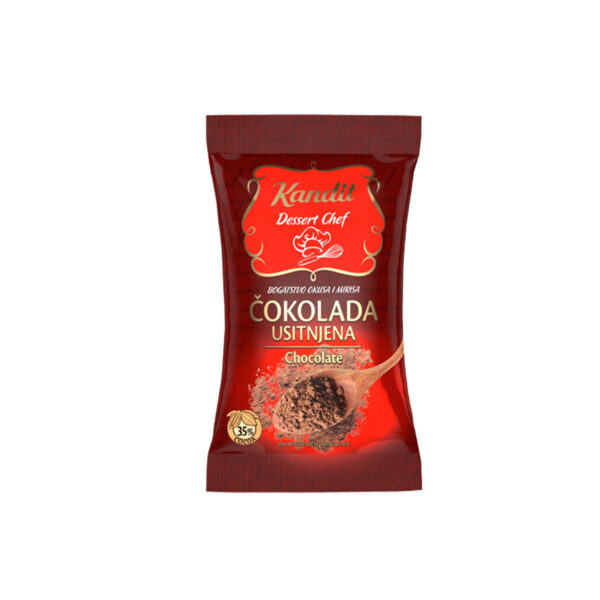 Dessert Chef Čokolada usitnjena 100g, Kandit