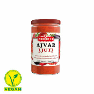 Ajvar ljuti 350g, Podravka