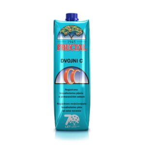 Fructal Classic Dvojni C negazirano piće od naranče 1L