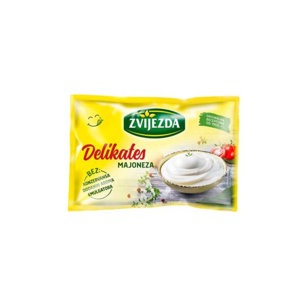 Majoneza delikates 85g, Zvijezda