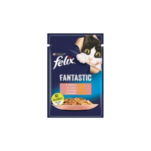 Felix Fantastic Junior s lososom u želeu 85g