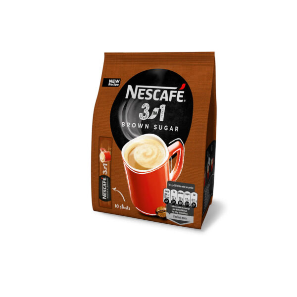 Nescafe 3in1 brown sugar 10x16,5g