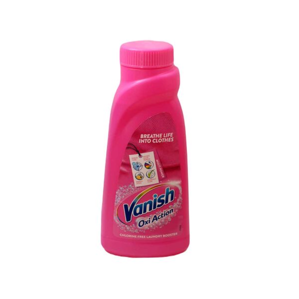 Vanish Oxi Action Pink gel za odstranjivanje mrlja 500mL