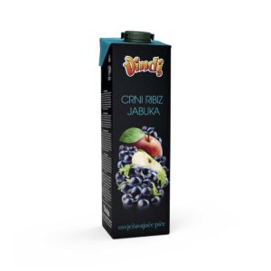 Vindi crni ribiz jabuka 1L, Vindija