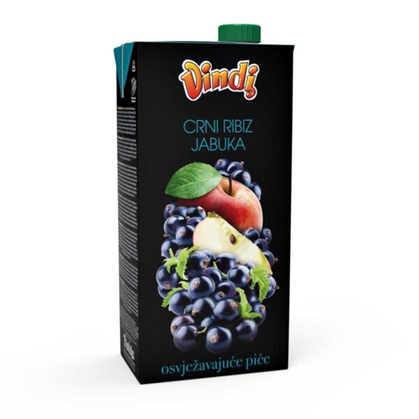 Vindi crni ribiz jabuka 2L, Vindija