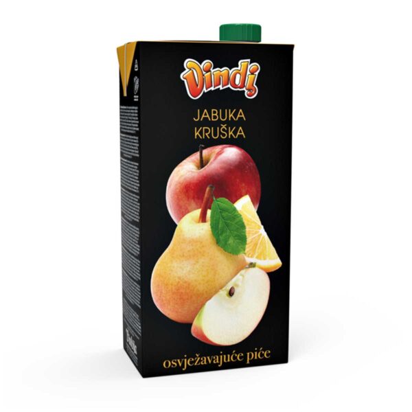 Vindi jabuka kruška 2L, Vindija