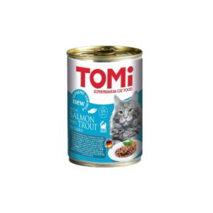 Tomi konzerva za mačke losos i pastrva 400g