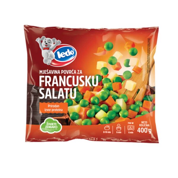 Mješavina povrća za francusku salatu 400 g, Ledo