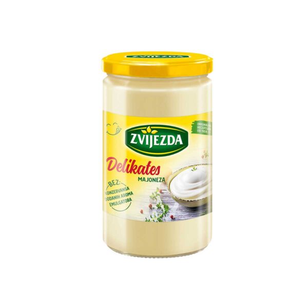 Majoneza delikates 620g, Zvijezda