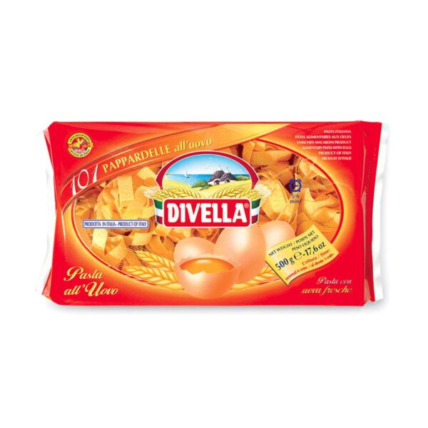 Tjestenina Pappardelle all'uovo (101) 500g, Divella