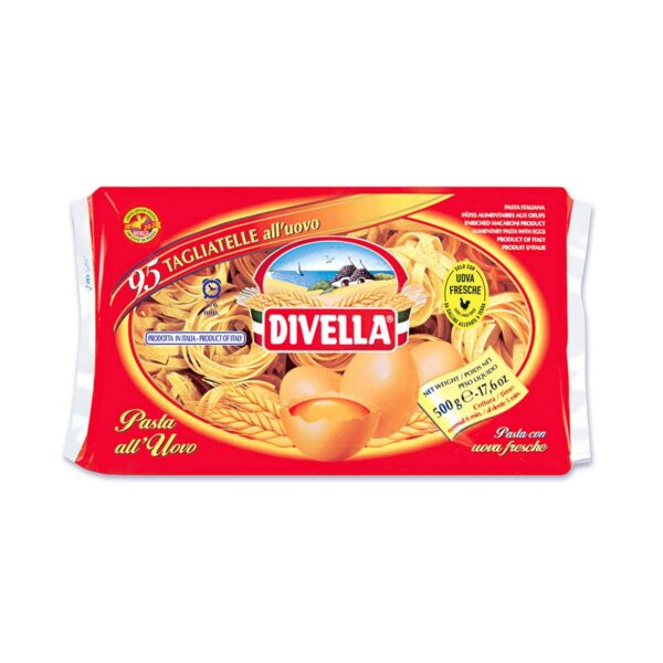 Tjestenina Tagliatelle all'uovo (95) 500g, Divella