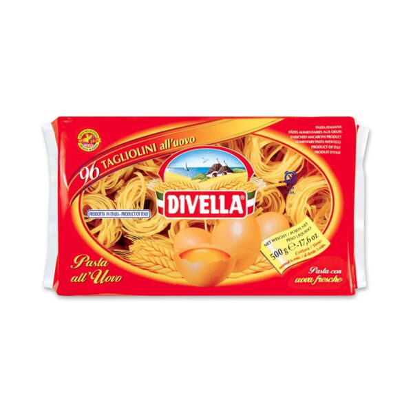 Tjestenina Tagliolini all'uovo (96) 500g, Divella