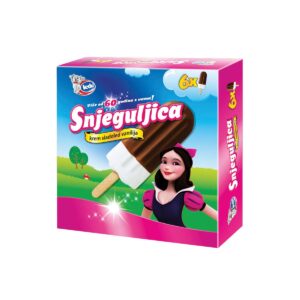 Snjeguljica sladoled vanilija 6x65mL, Ledo