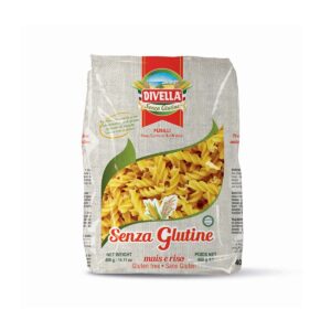 Tjestenina Fusilli mais-riso, bez glutena, 400g Divella