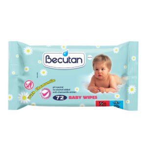 Becutan Vlažne maramice s ekst. kamilice 72/1
