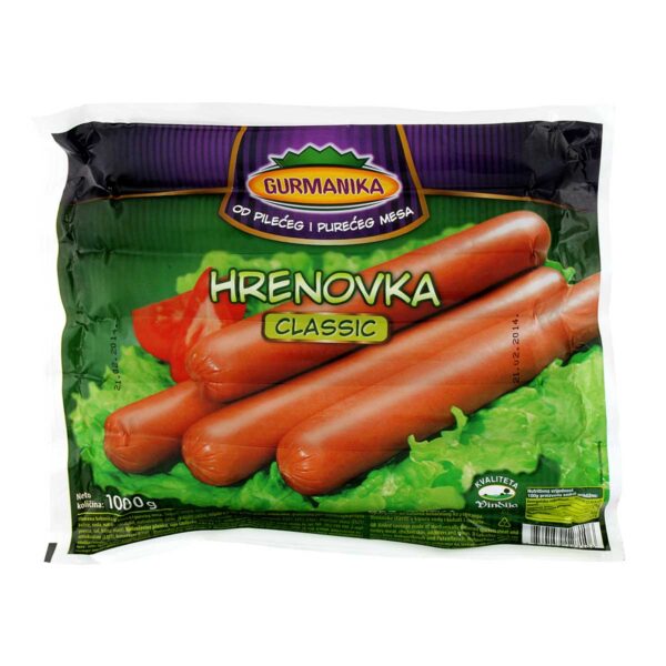 Gurmanika Hrenovka classic 1kg, Vindija
