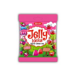 Jelly kicks bomboni malina i jagoda 100g, Kandit