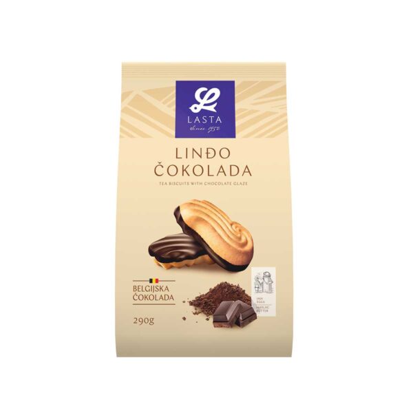 Lasta Keksi linđo čokolada 290g, Violeta
