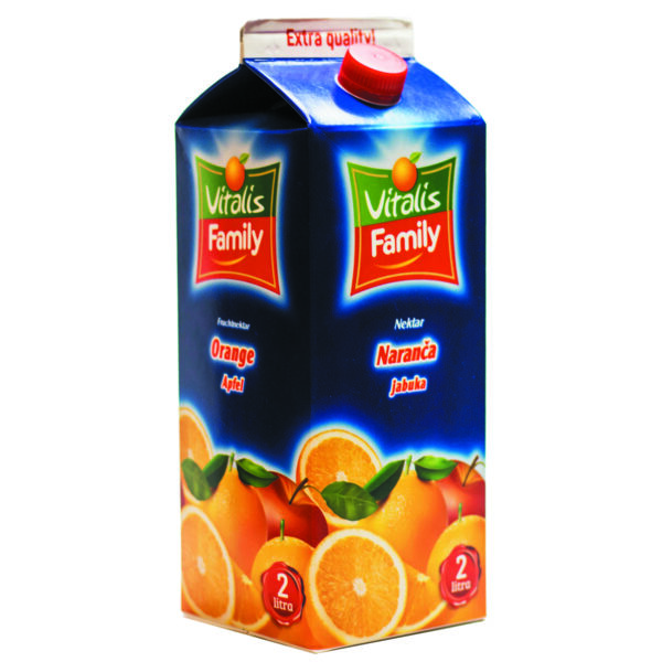 Vitalis Family nektar naranča jabuka 2 L