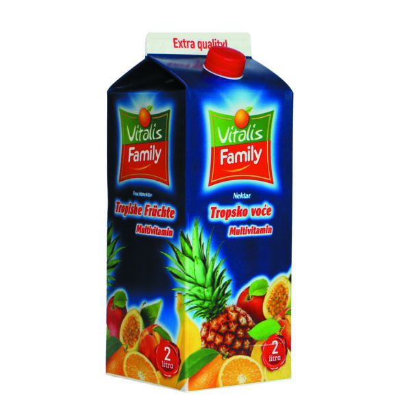 Vitalis Family nektar Tropsko voće - multivitamin 2 L