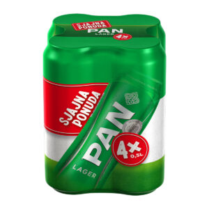 Pan Svijetlo pivo 4x 0,5L Carlsberg