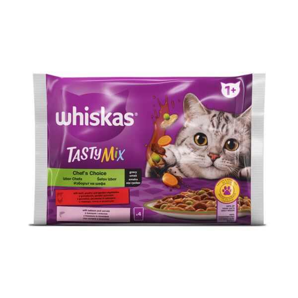 Whiskas Tasty Mix izbor kuhara 4x85g