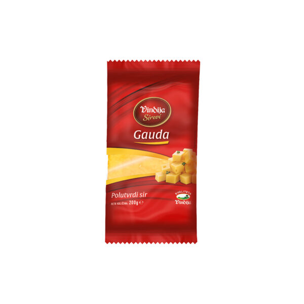 Gauda polutvrdi sir 200 g, Vindija