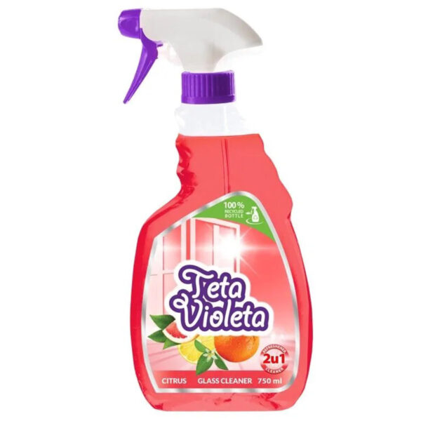 Teta Violeta sredstvo za čitanje stakla Citrus 750mL, Violeta