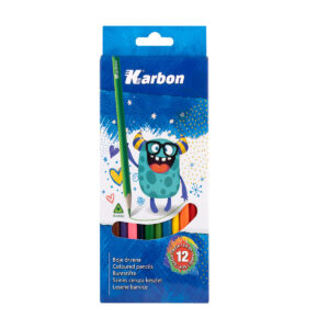 Bojice drvene trobridne Karbon 1/12